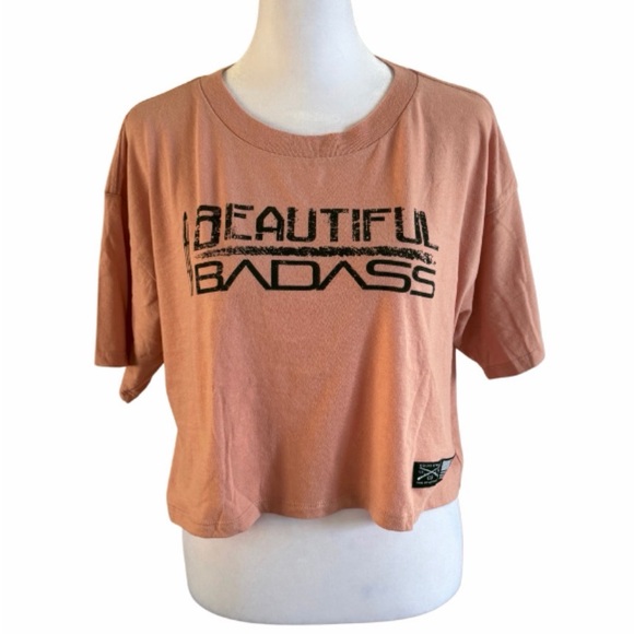 Grunt Style Tops - Grunt Style Beautiful Badass Crop Top
